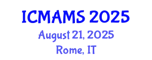 International Conference on Management and Marketing Sciences (ICMAMS) August 21, 2025 - Rome, Italy