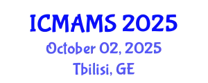 International Conference on Management and Marketing Sciences (ICMAMS) October 02, 2025 - Tbilisi, Georgia
