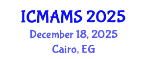 International Conference on Management and Marketing Sciences (ICMAMS) December 18, 2025 - Cairo, Egypt