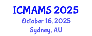 International Conference on Management and Marketing Sciences (ICMAMS) October 16, 2025 - Sydney, Australia