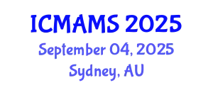 International Conference on Management and Marketing Sciences (ICMAMS) September 04, 2025 - Sydney, Australia