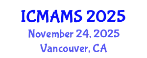 International Conference on Management and Marketing Sciences (ICMAMS) November 24, 2025 - Vancouver, Canada