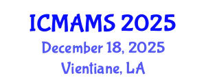 International Conference on Management and Marketing Sciences (ICMAMS) December 18, 2025 - Vientiane, Laos