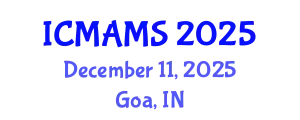 International Conference on Management and Marketing Sciences (ICMAMS) December 11, 2025 - Goa, India