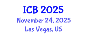 International Conference on Bioethics (ICB) November 24, 2025 - Las Vegas, United States
