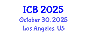 International Conference on Bioethics (ICB) October 30, 2025 - Los Angeles, United States