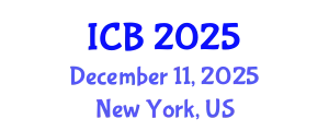 International Conference on Bioethics (ICB) December 11, 2025 - New York, United States