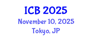 International Conference on Bioethics (ICB) November 10, 2025 - Tokyo, Japan