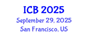 International Conference on Bioethics (ICB) September 29, 2025 - San Francisco, United States