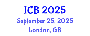 International Conference on Bioethics (ICB) September 25, 2025 - London, United Kingdom