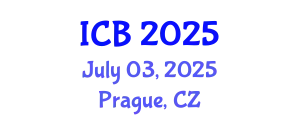 International Conference on Bioethics (ICB) July 03, 2025 - Prague, Czechia