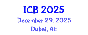 International Conference on Bioethics (ICB) December 29, 2025 - Dubai, United Arab Emirates