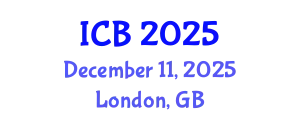 International Conference on Bioethics (ICB) December 11, 2025 - London, United Kingdom