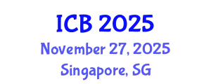 International Conference on Bioethics (ICB) November 27, 2025 - Singapore, Singapore