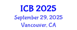 International Conference on Bioethics (ICB) September 29, 2025 - Vancouver, Canada