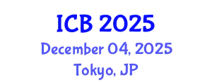 International Conference on Bioethics (ICB) December 04, 2025 - Tokyo, Japan