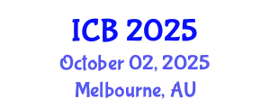 International Conference on Bioethics (ICB) October 02, 2025 - Melbourne, Australia