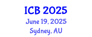 International Conference on Bioethics (ICB) June 19, 2025 - Sydney, Australia