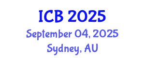 International Conference on Bioethics (ICB) September 04, 2025 - Sydney, Australia