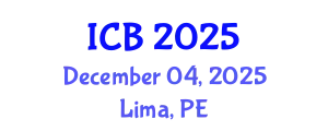 International Conference on Bioethics (ICB) December 04, 2025 - Lima, Peru