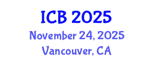 International Conference on Bioethics (ICB) November 24, 2025 - Vancouver, Canada