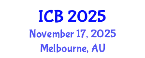 International Conference on Bioethics (ICB) November 17, 2025 - Melbourne, Australia