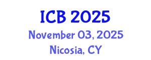 International Conference on Bioethics (ICB) November 03, 2025 - Nicosia, Cyprus