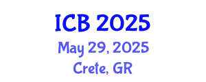 International Conference on Bioethics (ICB) May 29, 2025 - Crete, Greece