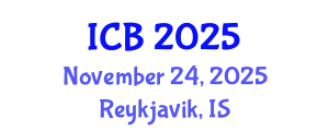 International Conference on Bioethics (ICB) November 24, 2025 - Reykjavik, Iceland
