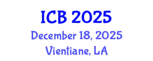 International Conference on Bioethics (ICB) December 18, 2025 - Vientiane, Laos