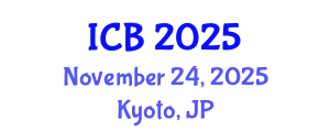 International Conference on Bioethics (ICB) November 24, 2025 - Kyoto, Japan