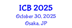 International Conference on Bioethics (ICB) October 30, 2025 - Osaka, Japan