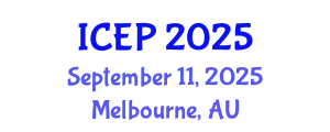 International Conference on Environment Protection (ICEP) September 11, 2025 - Melbourne, Australia
