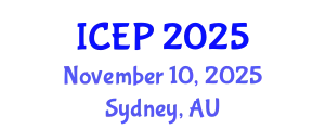 International Conference on Environment Protection (ICEP) November 10, 2025 - Sydney, Australia