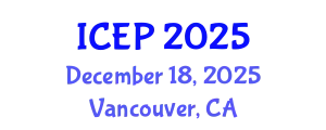 International Conference on Environment Protection (ICEP) December 18, 2025 - Vancouver, Canada