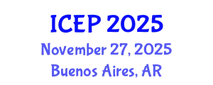 International Conference on Environment Protection (ICEP) November 27, 2025 - Buenos Aires, Argentina