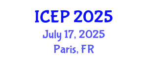 International Conference on Environment Protection (ICEP) July 17, 2025 - Paris, France