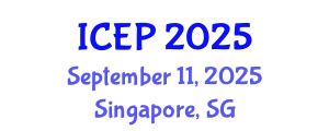 International Conference on Environment Protection (ICEP) September 11, 2025 - Singapore, Singapore