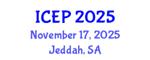 International Conference on Environment Protection (ICEP) November 17, 2025 - Jeddah, Saudi Arabia