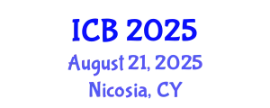 International Conference on Biobank (ICB) August 21, 2025 - Nicosia, Cyprus