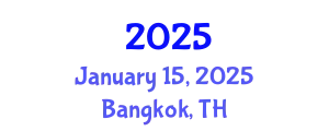 International Conference on Materials Engineering and Applications January 15, 2025 - Bangkok, Thailand