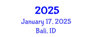 International Conference on Advanced Energy Materials January 17, 2025 - Bali, Indonesia
