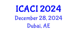 International Conference on Advanced Computational Intelligence December 28, 2024 - Dubai, United Arab Emirates