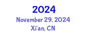 International Conference on Intelligent Control, Measurement and Signal Processing November 29, 2024 - Xi'an, China