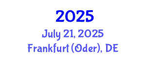 International Summit on Biopolymers & Polymer Science July 21, 2025 - Frankfurt (Oder), Germany