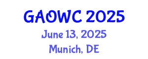 Global Acadamy of Woman's Cancer June 13, 2025 - Munich, Germany