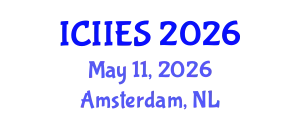 International Conference on Intelligent Information and Engineering Systems (ICIIES) May 11, 2026 - Amsterdam, Netherlands