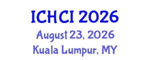 International Conference on Human-Computer Interaction (ICHCI) August 23, 2026 - Kuala Lumpur, Malaysia
