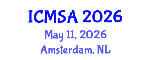 International Conference on Marine Science and Aquaculture (ICMSA) May 11, 2026 - Amsterdam, Netherlands