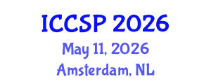 International Conference on Cognitive Science and Psychology (ICCSP) May 11, 2026 - Amsterdam, Netherlands